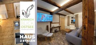 Historisches Bauernhaus für 8 Personen mit Luxus und Natur auf 2 Etagen ideal für Familien und Hunde 2500m2 eingezäunt an der Ostsee - Niepars - 4