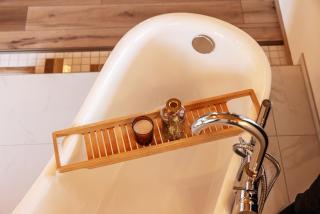 Landhaus Trinis - Kleine Kaffee Tee Theke mit Kühlschrank - Parkplatz - 2