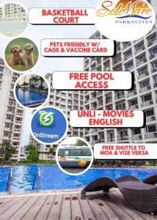 Staycation Infront of Dfa, Parqual , Ayala Mall, Moa, City of Dreams, Conrad, Solaire, Okada , & NAIA - Manila - 7