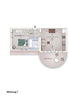 Ruegen-Ferienwohnung-7-am-Wasser-Gut-Grubnow-mit-Balkon-WLAN-und-Sauna - Grubnow - 1