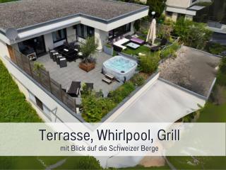 PENTHOUSE - 3 Schlafzimmer- sonnige Dachterrasse -Whirlpool & Alpenblick - Perfekt für Romantik oder Familienurlaub mit Kind, Hund willkommen - by FerienWohnenAmSee - - Überlingen - 0