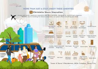 MOA Pasay, Shore 3 Tower 4 1BR with Balcony - Manila - 5
