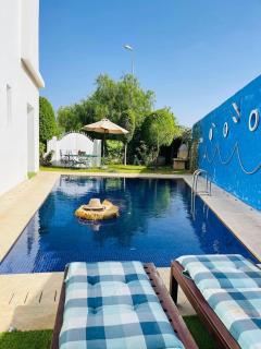 Villa with rooftop bar overlooking sea, pool & vegetable garden - 5