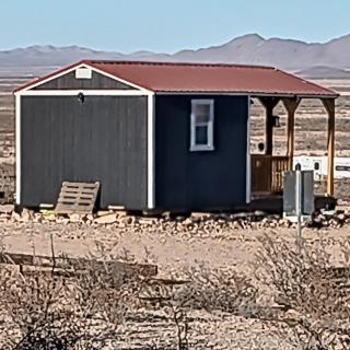 Camping at Desert Gardens Oasis at Lobo, Texas - 8