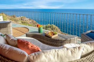 Villa Gemma Torre delle Stelle Coast with infinity pool panoramic terraces and garden - Torre delle Stelle - 9