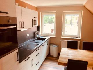 Suite BALDUR - Odins Blick Wohnung 14 - traumhafte Maisonette Wohnung, Privatstrand und Sauna - Lobbe - 7