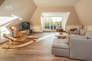 Suite ODINS HALLE - Odins Blick Wohnung 8 - direkt am Privatstrand, Sauna, Garten - Lobbe - 8