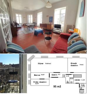 Les 7 balcons, Comédie-Corum-Gare, Parking, Spacieux Lumineux Haussmannien - Montpellier - 0