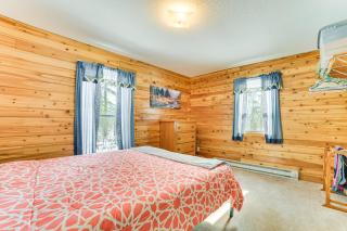 Near Lake Huron Secluded Goetzville Cabin with Deck - - 1