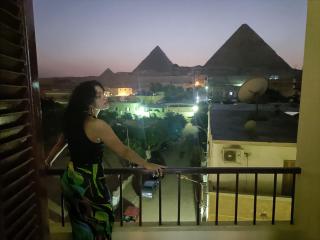 Franchi -pyramids view - Cairo - 8