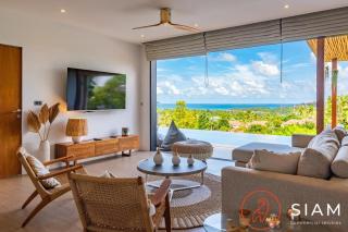 Ocean Dream 3br Boho Chic & Private Pool Sea View - Koh Samui - 4