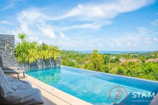 Ocean Dream 3br Boho Chic & Private Pool Sea View - Koh Samui - 9