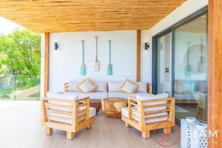 Ocean Dream 3br Boho Chic & Private Pool Sea View - Koh Samui - 6