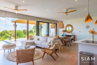 Ocean Dream 3br Boho Chic & Private Pool Sea View - Koh Samui - 5
