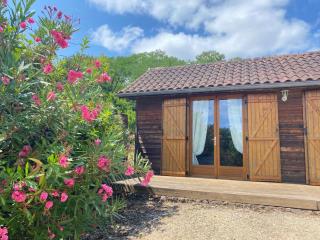 Maison bois avec piscine privée, Wifi près sites de Dordogne - FR-1-616-445 - Saint-Chamassy - 0