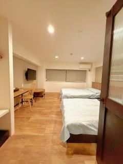 岛之内豪华双床房 步行至道顿堀3分钟 - 8