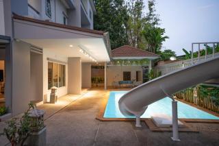 906 Bangkok City Center Single Pool Villa BTS Asok 5 Bedrooms 6 Bathrooms - Bangkok - 9