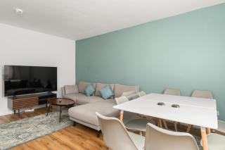 Gemütliche Wohnung - 7 Betten - Balkon - Waschtrockner - Smart TV - Kassel - 5