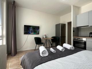 New cozy studio, AC & Free private parking - Bratislava - 4