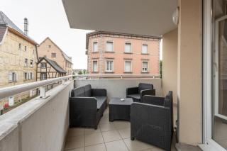Beautiful apartment for 6 people, near Basel, parking - Huningue - 6