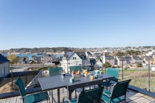 L'Abri Côtier d'Argäe - Terrasse vue mer - Erquy - 9
