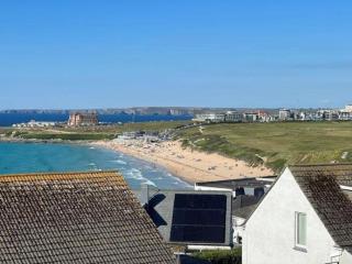 Penthouse Sea View Newquay Fistral Beach 3 Min Walk - 1