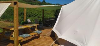 Relax in Nature Your Cozy, Fully Furnished Bell Tent Awaits - 5