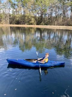 Historic Cabin with Modern Amenities and Pond Views in Claxton, Georgia - Claxton - 9