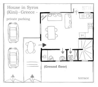 House Irini in Kini - Beach at 5 mt - Super Sunset - Kinion - 8
