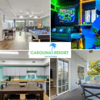 MV105B Myrtle Villa 4BR/3B Across from the Beach Game Room - Myrtle Beach - 0