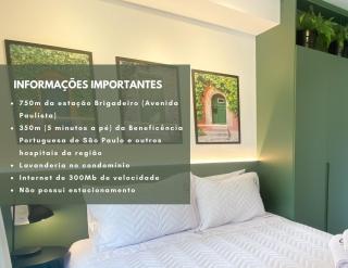 Loft Green Door - lindo apartamento no Paraíso - São Paulo - 5