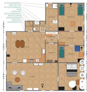 Große Ferienwohnung in einzigartigem historischen Gebäude - Hardegsen - 0