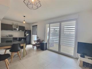Appartement climatisé, moderne avec terrasses à 500m de la mer - Sérignan - 7