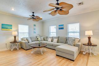 Walk to Shore Crystal Beach Family Home with Deck! - Crystal Beach - 0