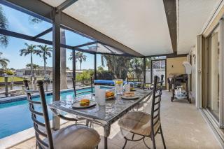 Heated Pool, Gulf Access and Private Dock - Villa Breezy Palms - Roelens - Cape Coral - 5