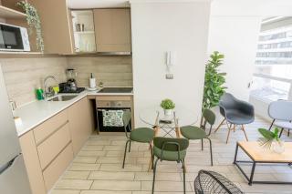 Departamento en el centro de Santiago, Wifi 600 Mbps, Cowork, Barbecue - 5