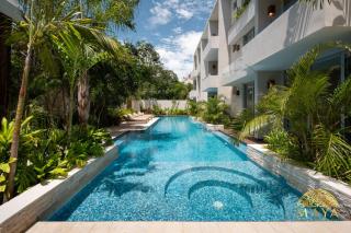 NHOA 203A Lux 2BR Condo Pool View in Aldea Zama - Tulum - 2