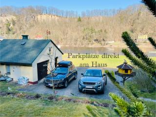 Ferienhaus am Elberadweg mit Sauna & Kamin - Natur, Erholung & S-Bahn-Anbindung - Saxon Oase - 3