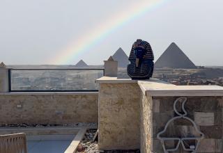 Pyramids View& Grand Museum With Jacuzzi On Eleven Floor & Roof Restaurant - Cairo - 6