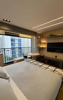 Flat 602 close 2 Paulista Av - São Paulo - 0