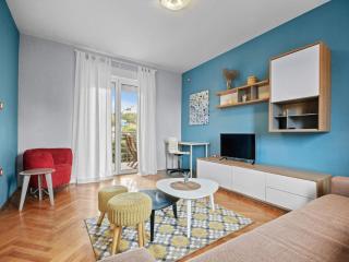 Serene seafront apartment in Kampor - Kampor - 0
