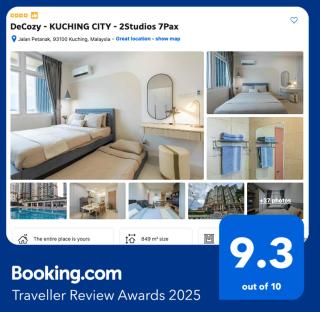 DeCozy - KUCHING CITY - 2Studios 7Pax - Kuching - 0