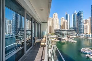 Dubai Marina View - 2BR APT with Pool & Gym - 7