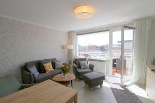 Kleiner Meerblick im Haus Windhuk - Appartement 49 - Westerland - 7