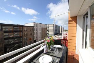 Kleiner Meerblick im Haus Windhuk - Appartement 49 - Westerland - 4