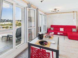 -AR MEN- T2 avec terrasse vue mer - plage a 50m - Concarneau - 3