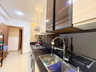 Cosy Patio sunny 2BR - new building - near oasis train station - Casablanca - 3