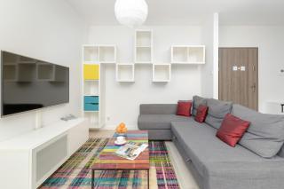 Pastel & Cozy Apartment with a Spacious Terrace in Gdańsk by Noclegi Renters - Danzig - 9