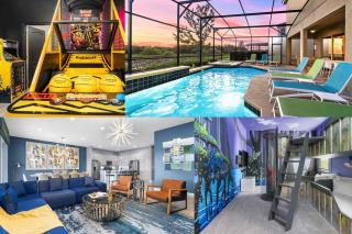 Stylish Villa with Mini Playhouse BR, Arcade, Theater - Davenport - 0