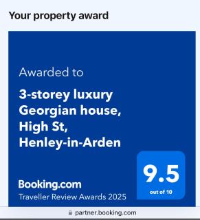 Entire Georgian three-storey luxury home High St Henley-in-Arden Two bedrooms - Henley in Arden - 3